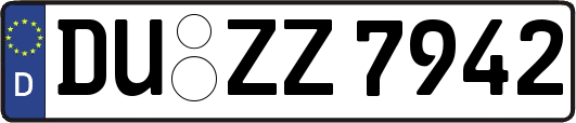 DU-ZZ7942