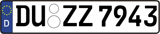 DU-ZZ7943