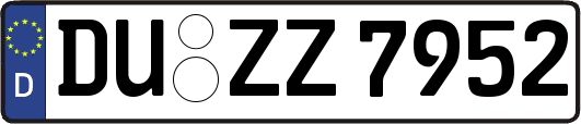 DU-ZZ7952