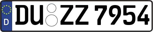 DU-ZZ7954