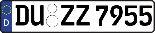 DU-ZZ7955