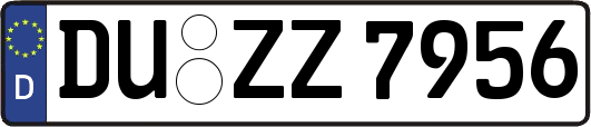 DU-ZZ7956