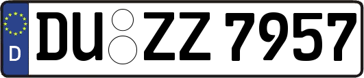 DU-ZZ7957