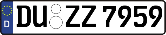 DU-ZZ7959