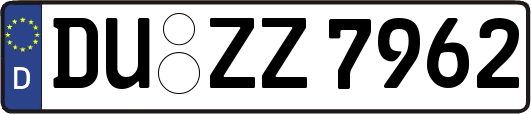 DU-ZZ7962