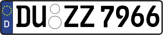 DU-ZZ7966