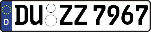 DU-ZZ7967
