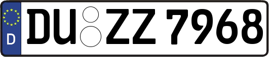 DU-ZZ7968