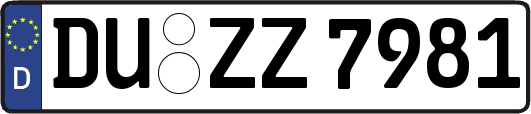 DU-ZZ7981