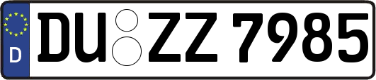 DU-ZZ7985