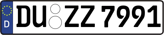 DU-ZZ7991