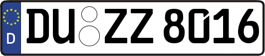 DU-ZZ8016