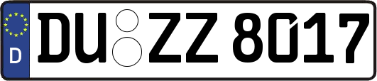 DU-ZZ8017