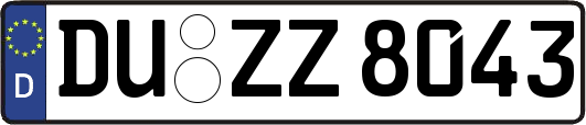DU-ZZ8043