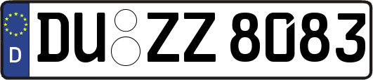 DU-ZZ8083