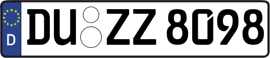 DU-ZZ8098