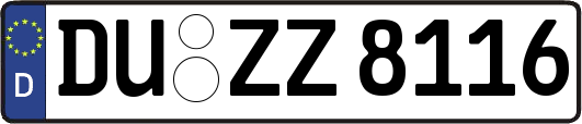 DU-ZZ8116