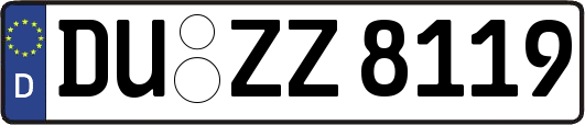 DU-ZZ8119