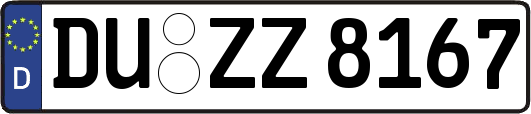 DU-ZZ8167
