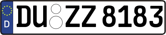 DU-ZZ8183