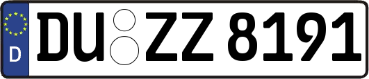 DU-ZZ8191