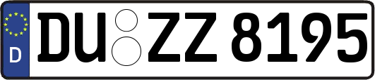 DU-ZZ8195