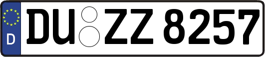DU-ZZ8257