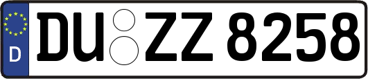 DU-ZZ8258