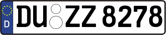 DU-ZZ8278
