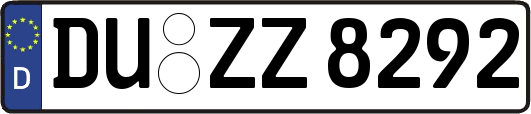 DU-ZZ8292