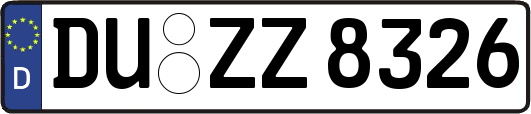 DU-ZZ8326