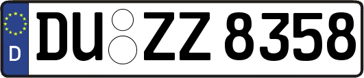 DU-ZZ8358
