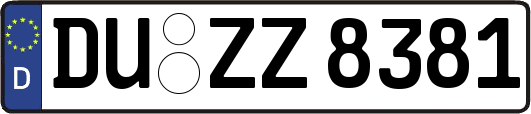 DU-ZZ8381