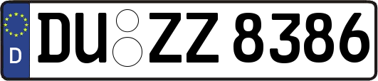 DU-ZZ8386