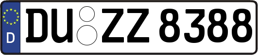 DU-ZZ8388