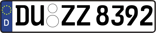 DU-ZZ8392