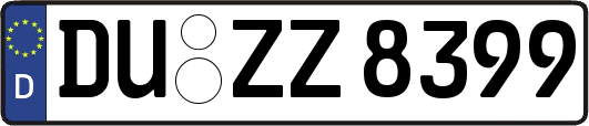 DU-ZZ8399