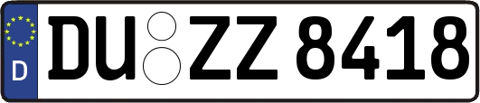 DU-ZZ8418