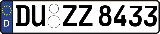 DU-ZZ8433