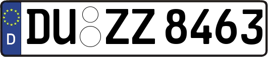 DU-ZZ8463