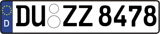 DU-ZZ8478