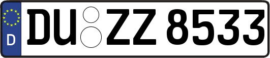 DU-ZZ8533