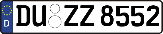 DU-ZZ8552