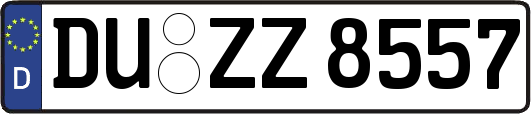DU-ZZ8557