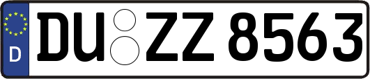 DU-ZZ8563