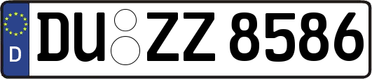 DU-ZZ8586