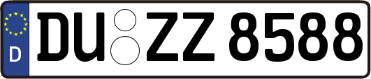 DU-ZZ8588