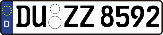 DU-ZZ8592