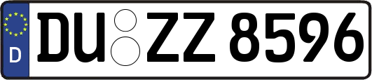 DU-ZZ8596