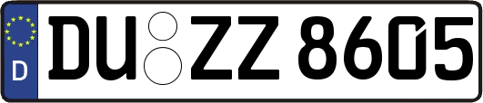DU-ZZ8605